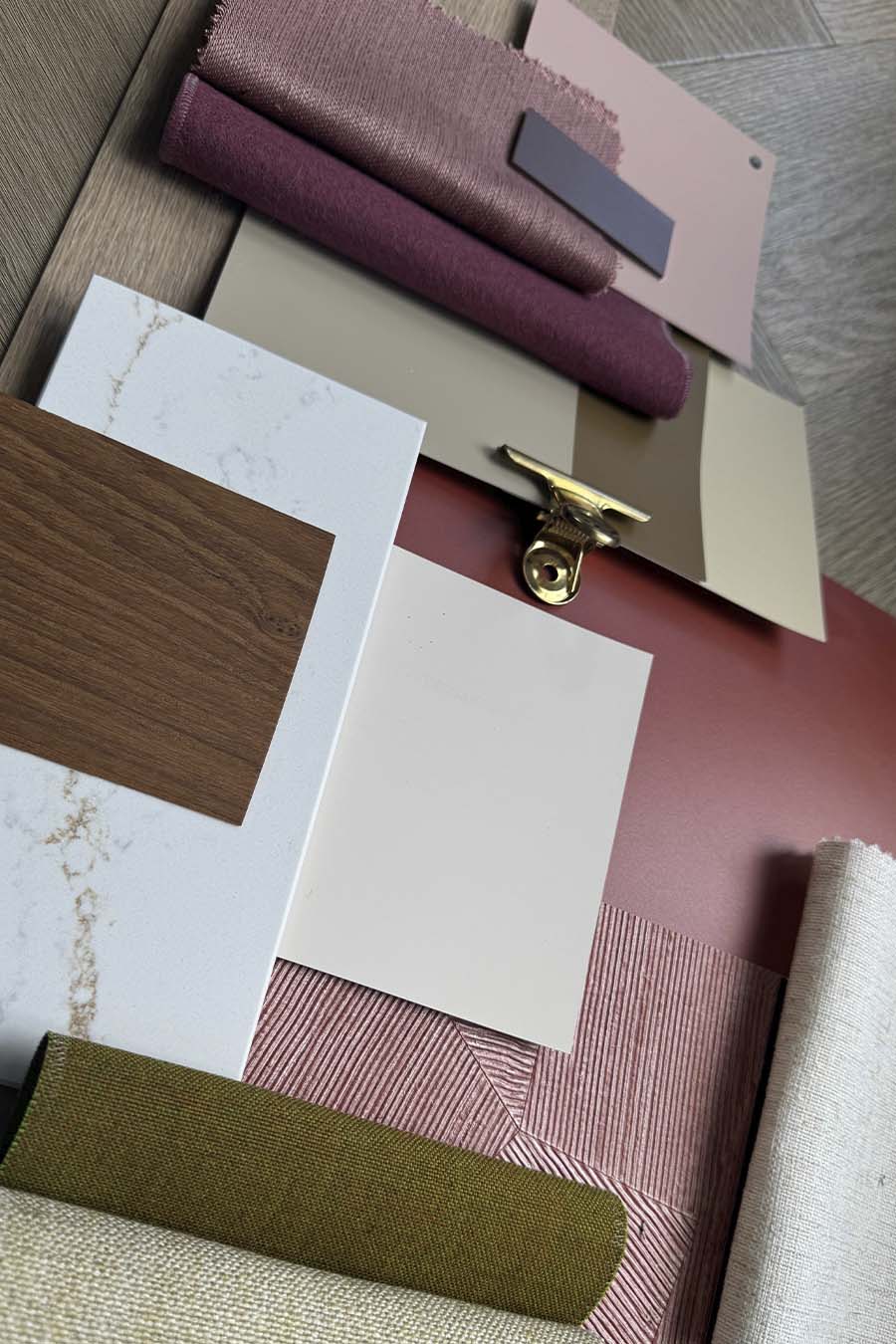 Materialen interieurontwerp gezinswoning Helmond | Ontwerpstudio Nanaa