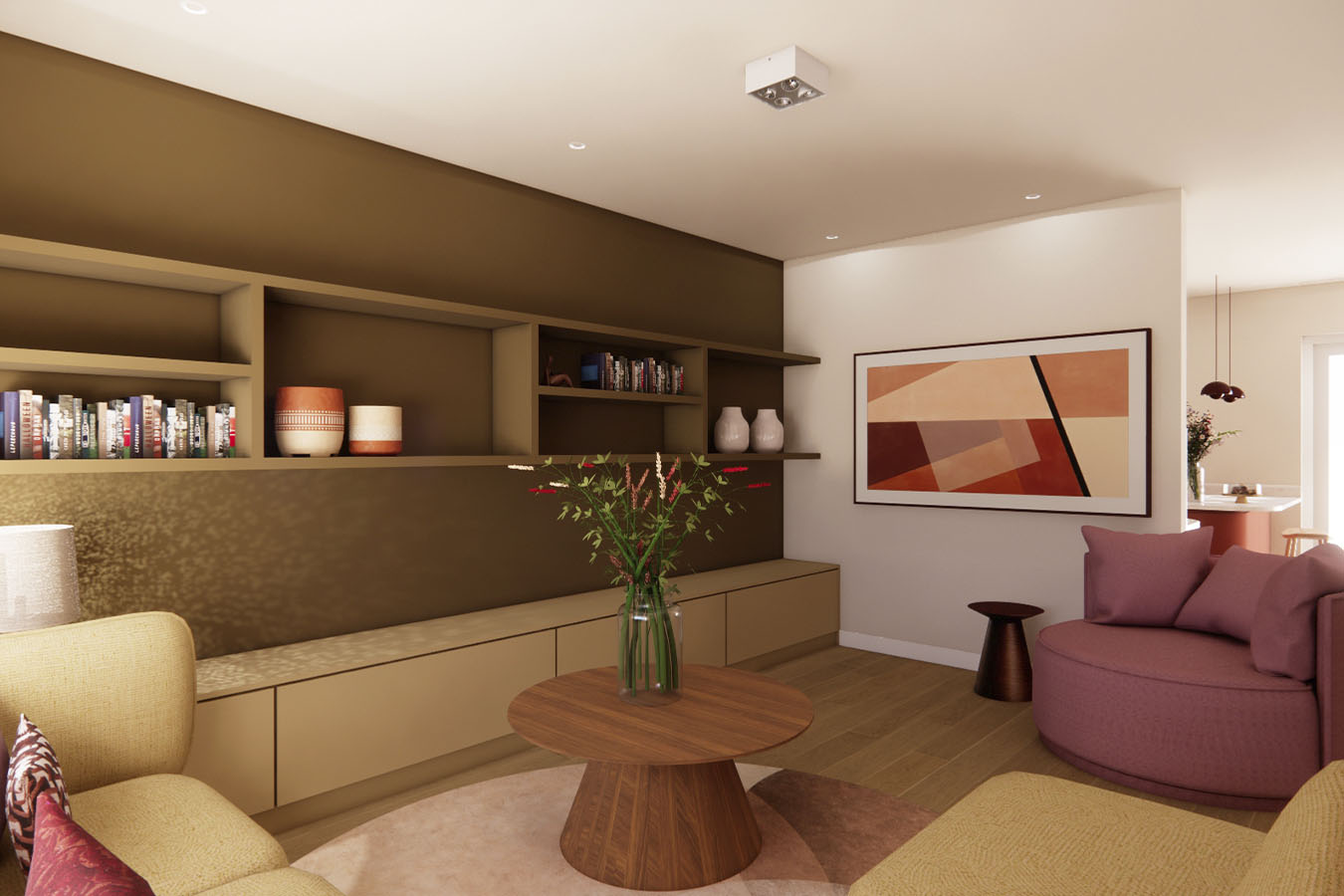 Kleurrijk interieurontwerp gezinswoning | Ontwerpstudio Nanaa