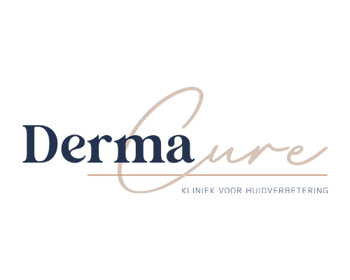 Logo huidtherapeut DermaCure | Ontwerpstudio Nanaa