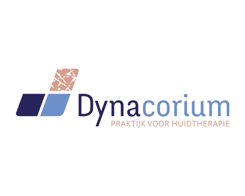 Logo huidtherapie Dynacorium | Ontwerpstudio Nanaa
