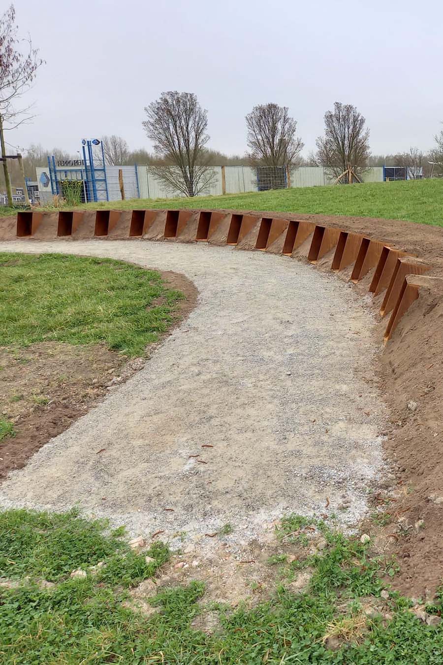 Cortenstalen urnenplekken Dela Hoentocht Mooi Roest | Ontwerpstudio Nanaa