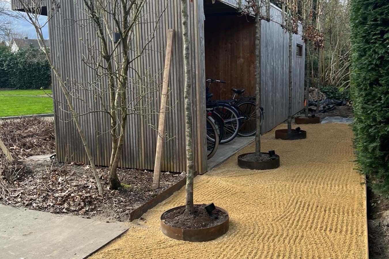 Cortenstalen boomringen Mooi Roest | Ontwerpstudio Nanaa