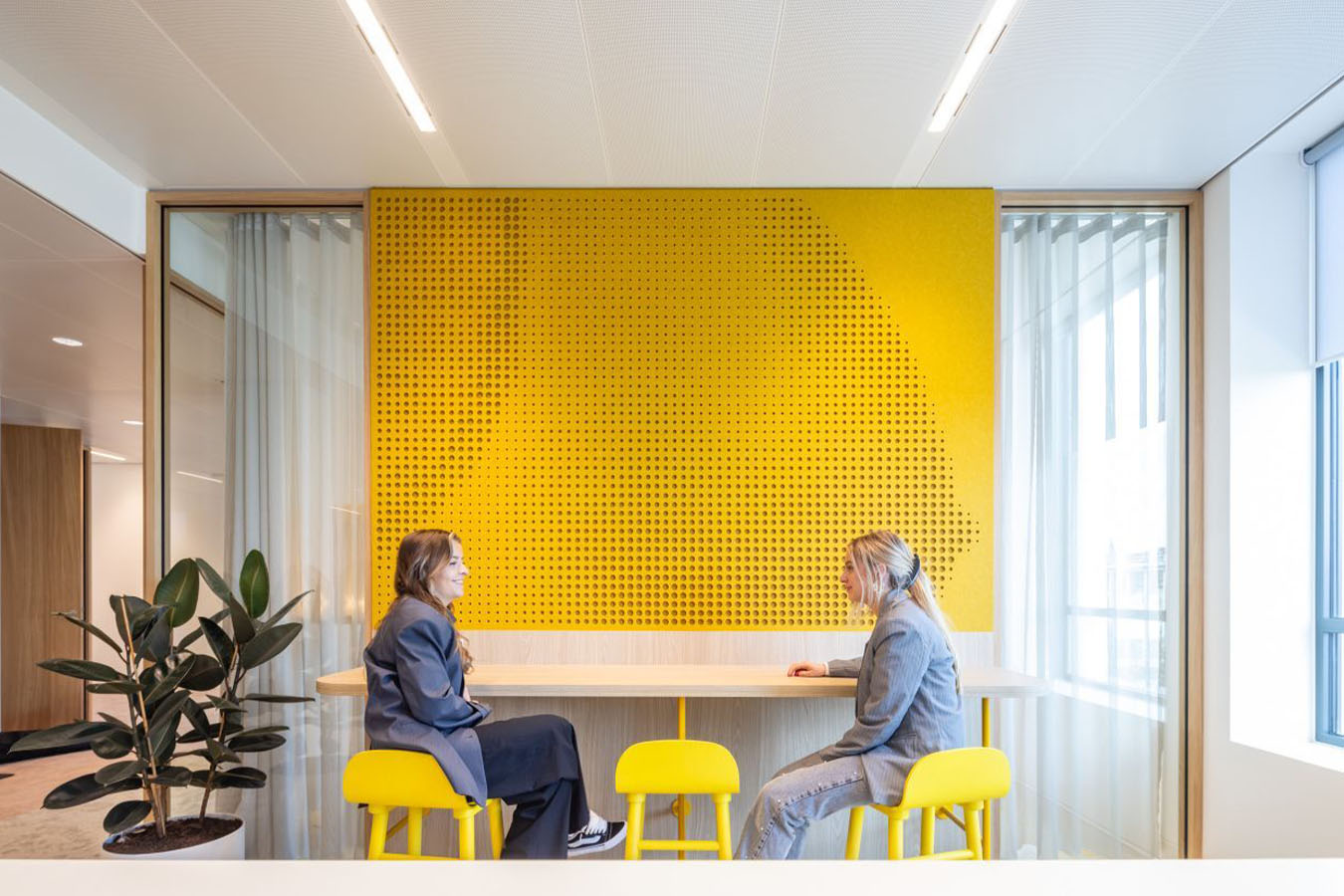 Akoestische wandpatronen Bevolkingsonderzoek Nederland | Ontwerpstudio Nanaa