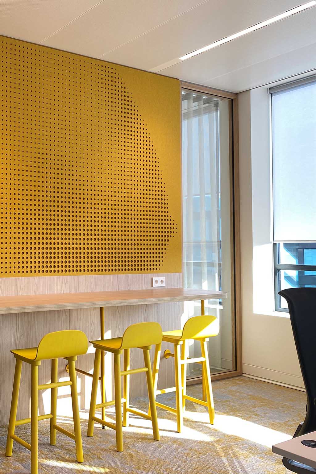Akoestische wandpatronen Bevolkingsonderzoek Nederland | Ontwerpstudio Nanaa