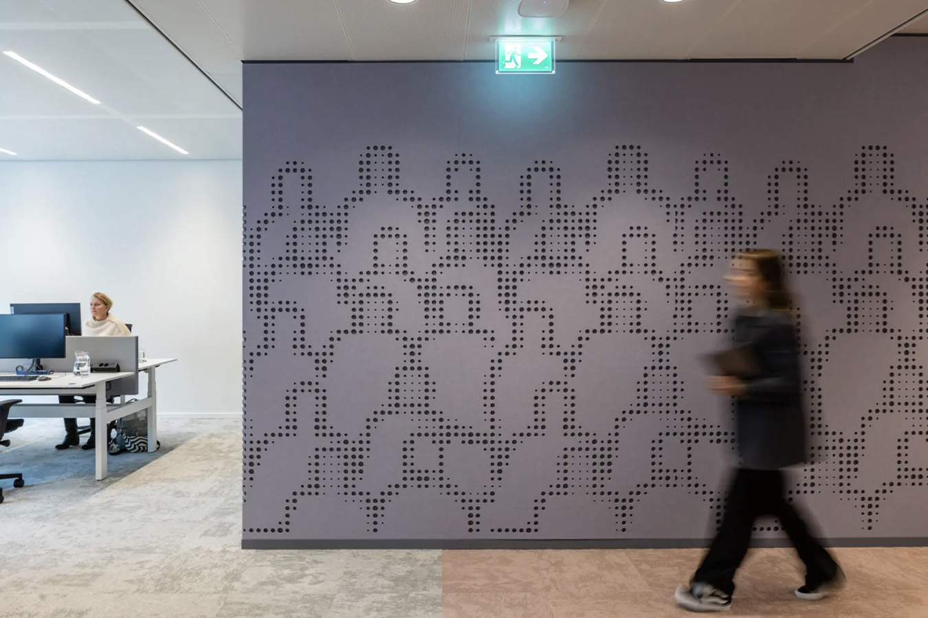 Akoestische wandpatronen Bevolkingsonderzoek Nederland | Ontwerpstudio Nanaa